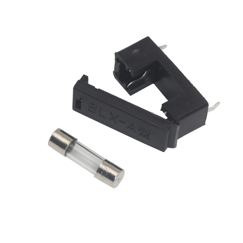 【10PCS】PCB 5*20mm Mount BLX-A type FUSE HOLDER 5MM X 20MM 15A/125V SOLDER HOLDERS Insurance header Fuse 5x20 mm