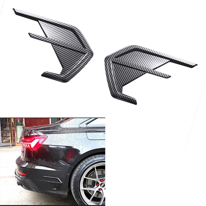 

Car Rear Side Body Air Vent Sticker Trim For A4 A5 A7 S7 RS7 Sportback A6 S6 RS6 Avant Allroad 2019-2021