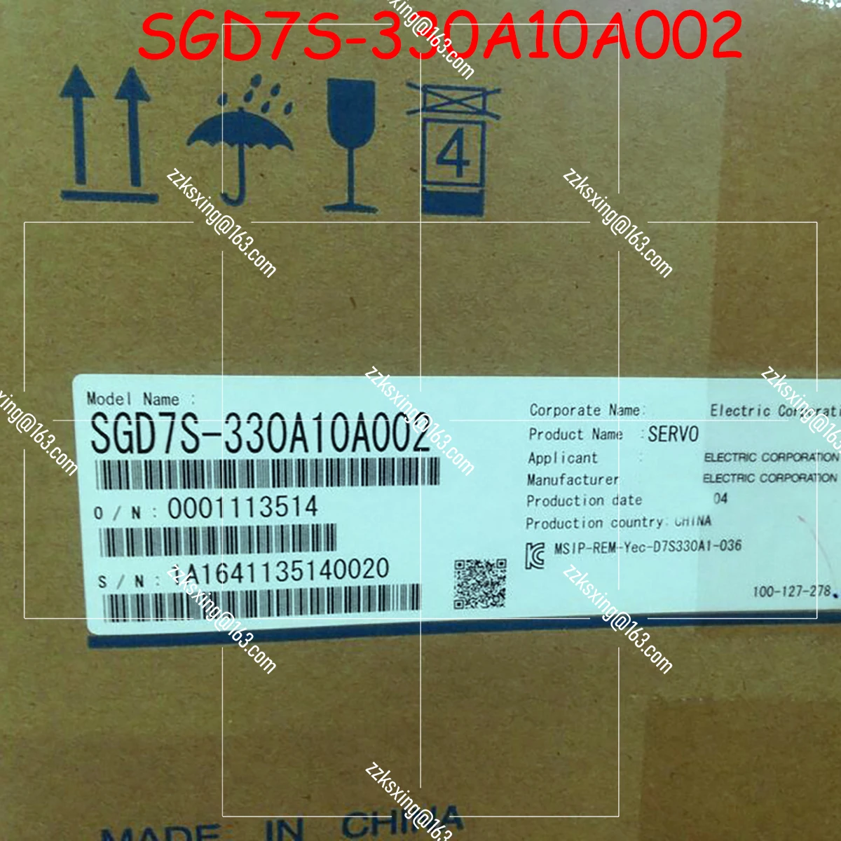 Brand New SGD7S-330A10A002   Original Servo Driver