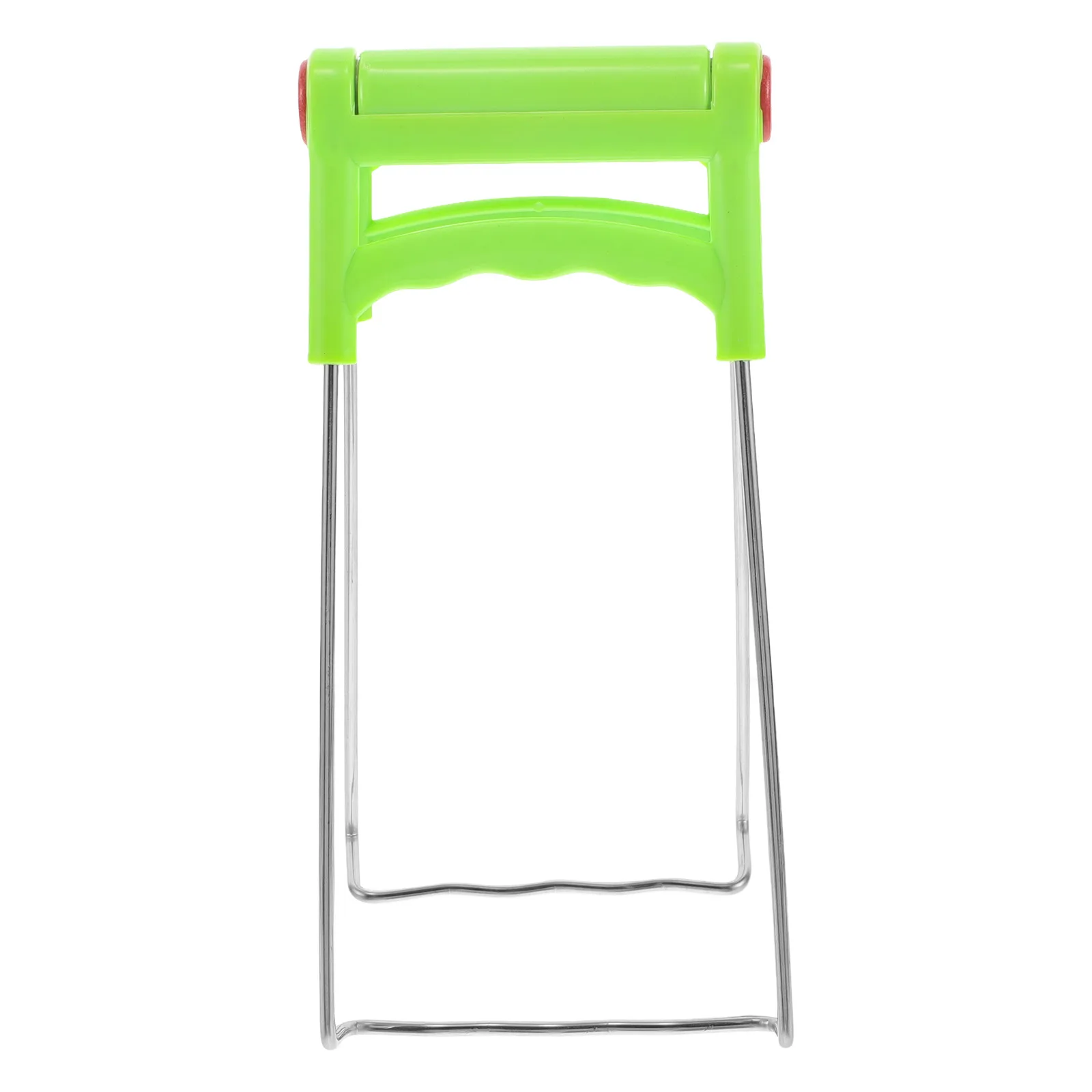 

Stainless Steel Bowl Gripper Plate Lifter Tongs Hot Dish Holder Anti-Scald Pan Clips Cooking Tool Microwave Steamer Light Green