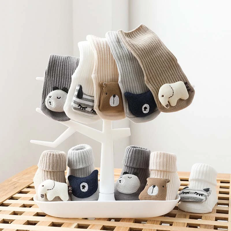 

Cute Baby Girl Boy Socks Cotton Baby Socks Rubber Anti Slip Boy Girl Floor Kids Toddlers Sock Infant Newborn Gift