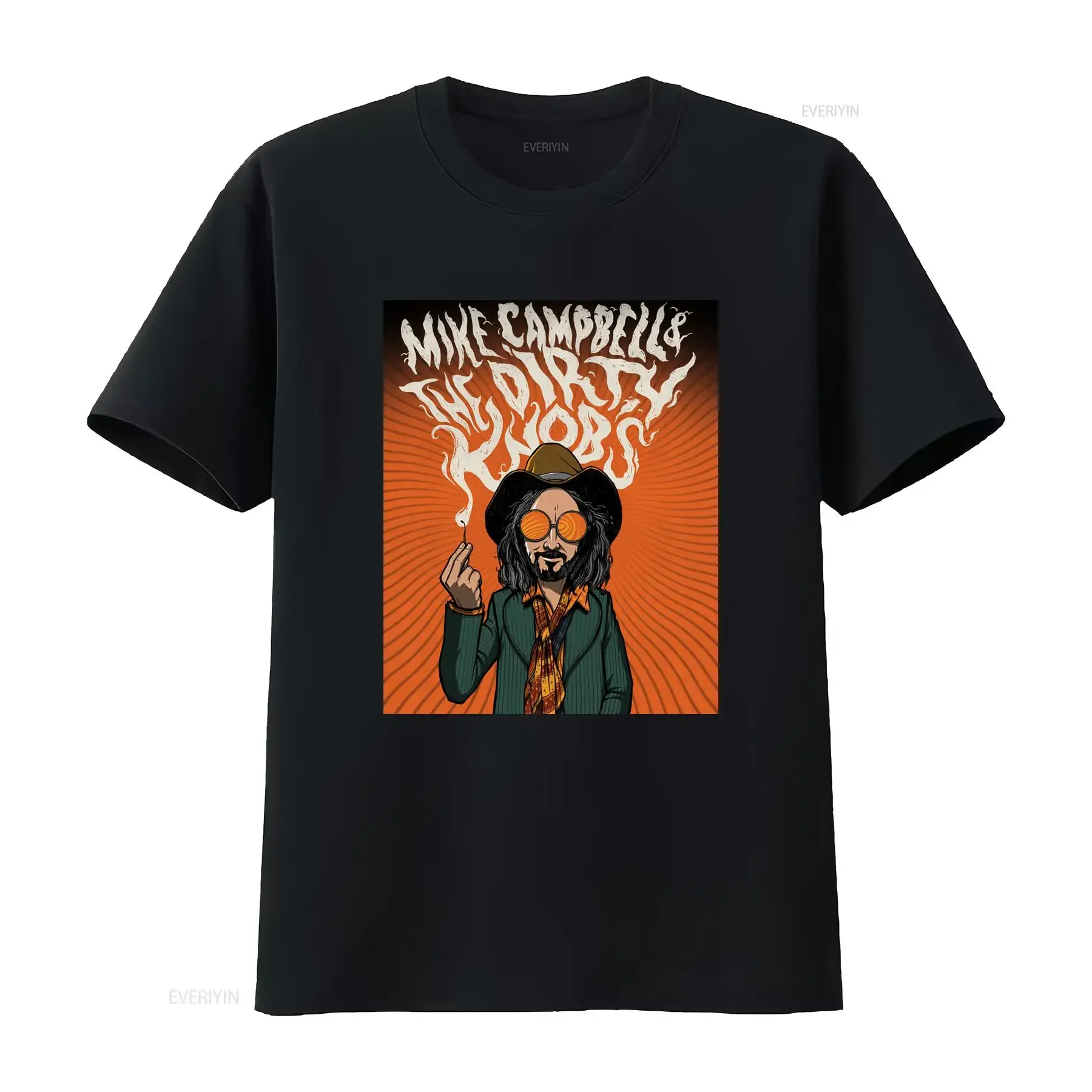 Mike Campbell The Dirty Knobs American Musical Band T Shirt S 5XL Best for Music Lovers vintage Washed homme designer clothes