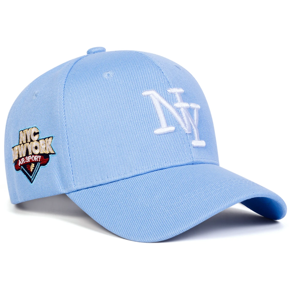 Unisex NY Brief Stickerei Baseball Caps Frühling Herbst Outdoor Einstellbare Casual Hüte Sonnenschutz Hut Sport Kappe – Detail 7