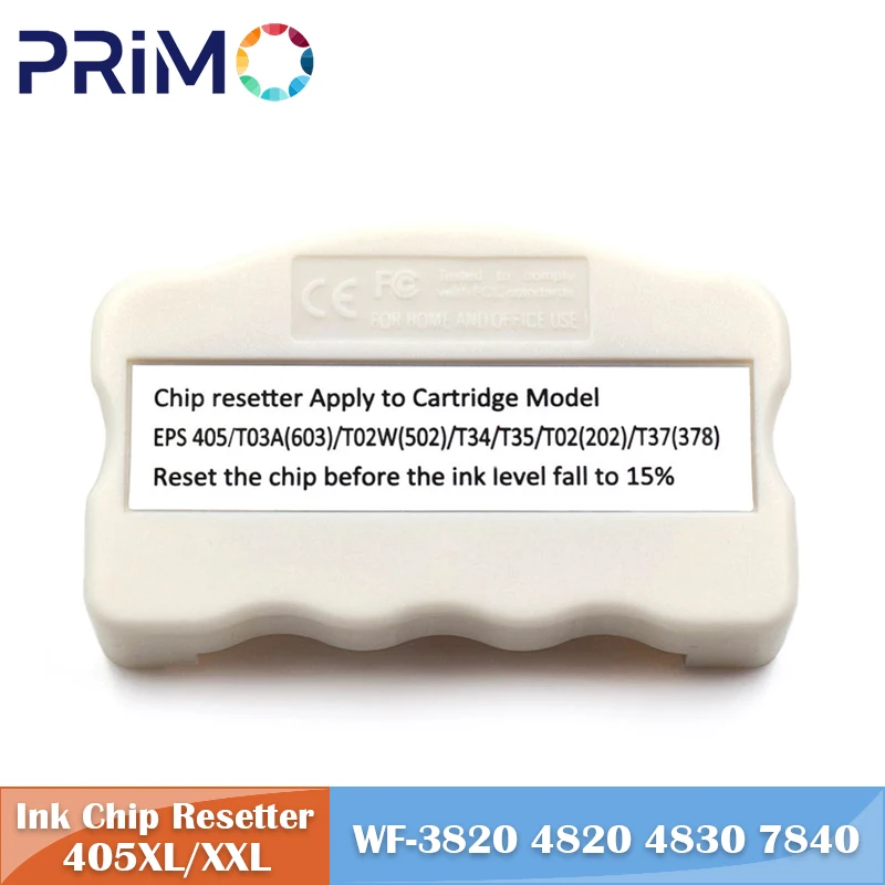 

405XL 405XXL TO5G T05H 405 T405 Ink Cartridge Chip Resetter for Epson WF-3820 WF-4820 WF-4830 WF-7840 WF-7835 WF-7830DT WF-7835
