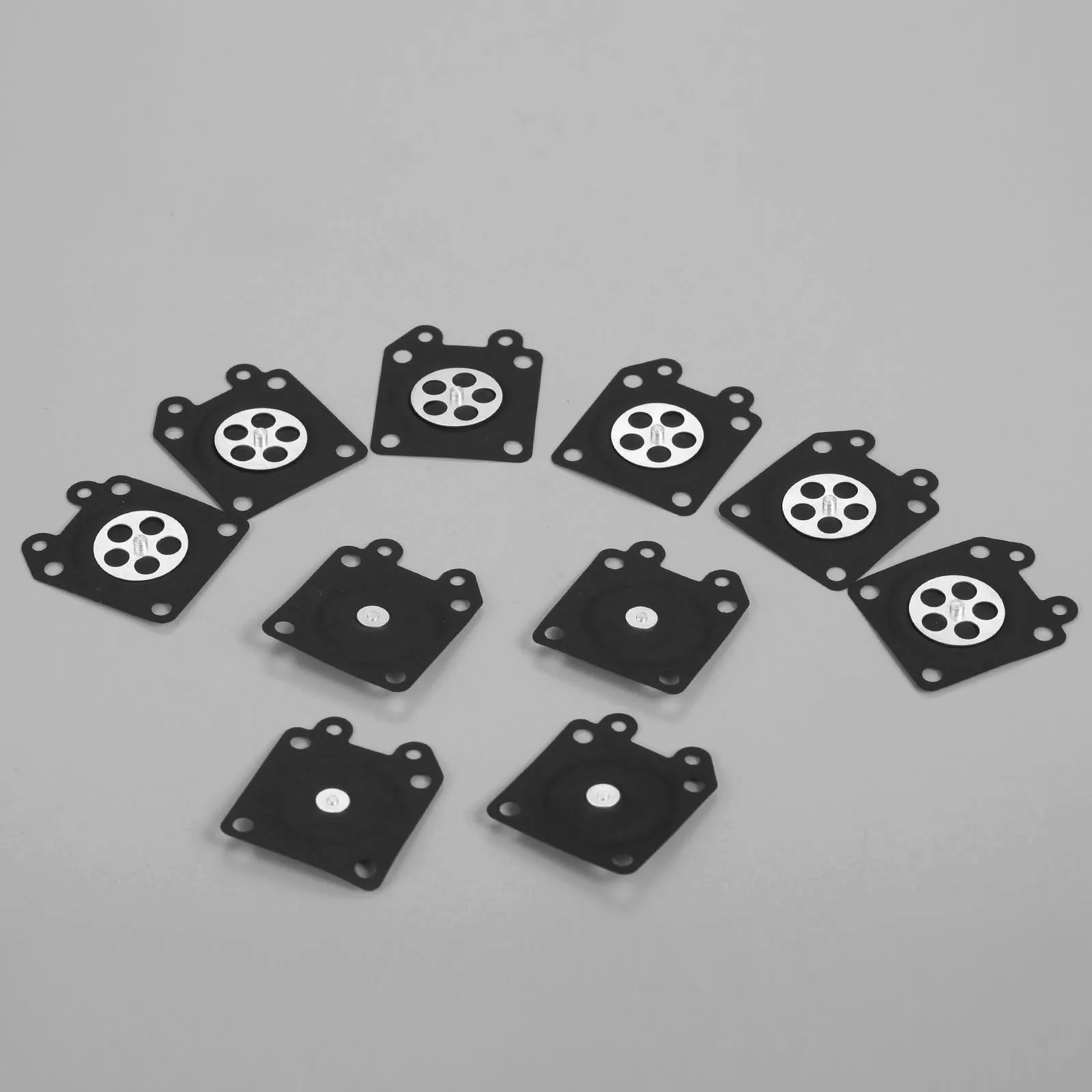 10Pcs Carburetor Repair Kit Metering Diaphragm Assembly for Walbro WA WTA WY WYJ  WYK WYM WYP WZ Carburetor Chainsaw Parts