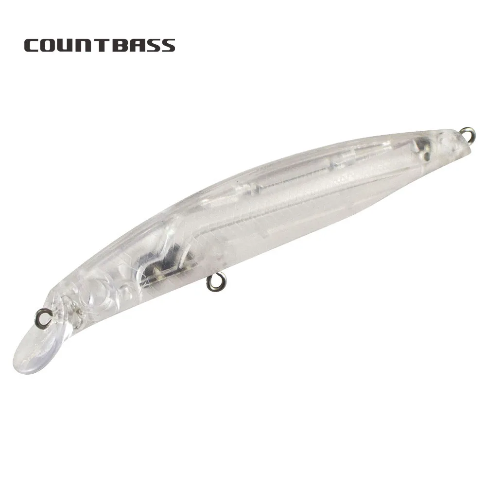 

10Pcs Blank Hard Lures, 102mm/4" 9g/0.32oz Floating Minnow Lure, Unpainted Fishing Baits, Wobblers, Hardbait Bodies