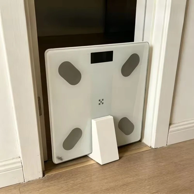 Space Saving Electronic Scale Storage Rack, No Assembly Narrow Gap Organizer Bracket for Bathroom Kitchen File Storage