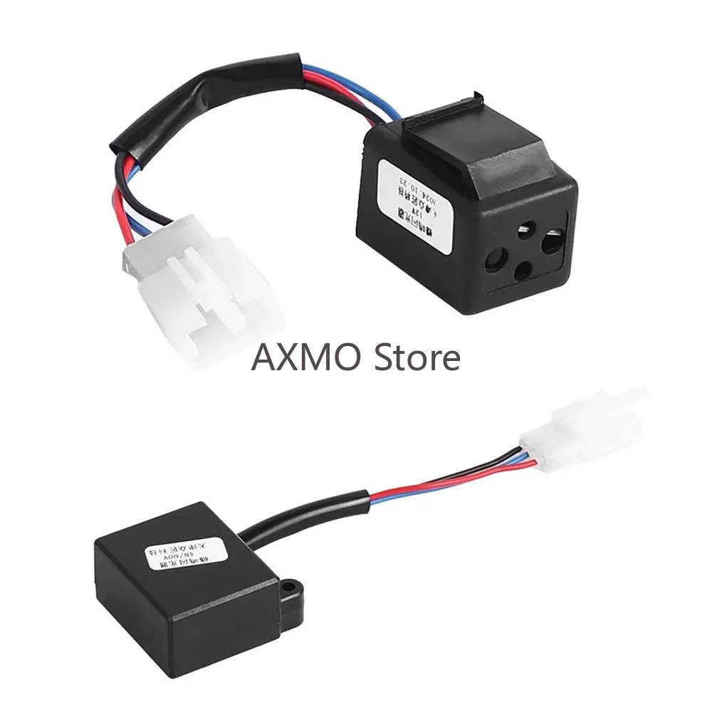 Electric Bicycle 48/60V LED Blinking Relay Turn Signal Flasher Three-wire 12V Blinking Led Lights Relay Accessories