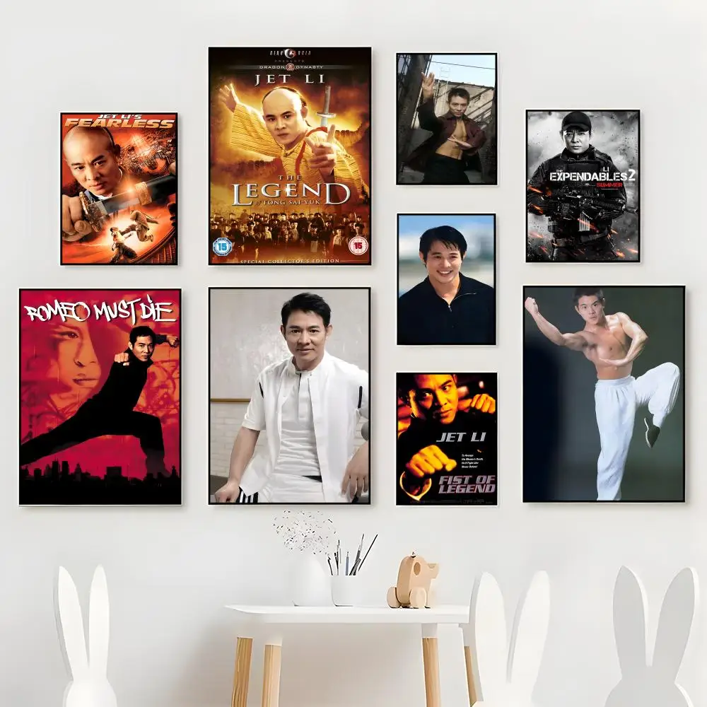 MartialArtist Dynamic J-Jet L-Li Poster Premium Poster For Living Space Home Bar Cafe Wall Decor & Gift