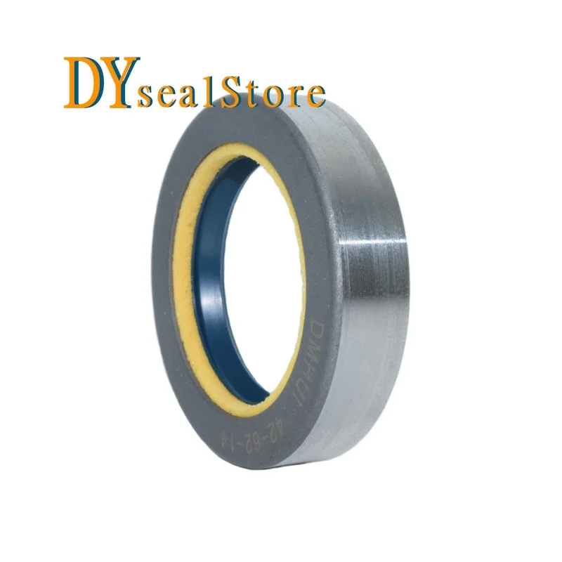 

COMBI Shaft seal 42*62*14mm NBR+AU composite oil seal 12001889B high-quality O-ring gasket spring maintenance tool