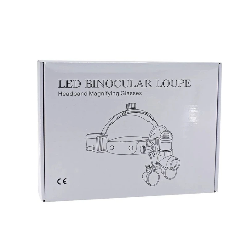 Lámpara de cabeza LED Dental de 5W para lupa Binocular, foco de brillo, faro quirúrgico médico ajustable para odontología ENT