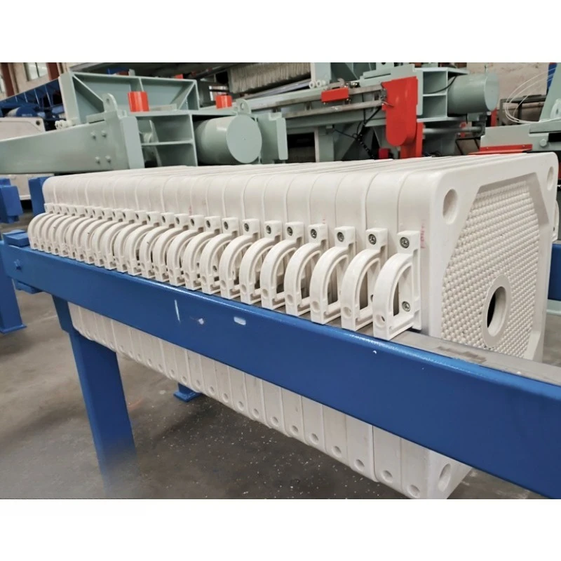 Mineral Concentration Automatic Chamber Filter Press for Mining Industrial Wastewater Filtration