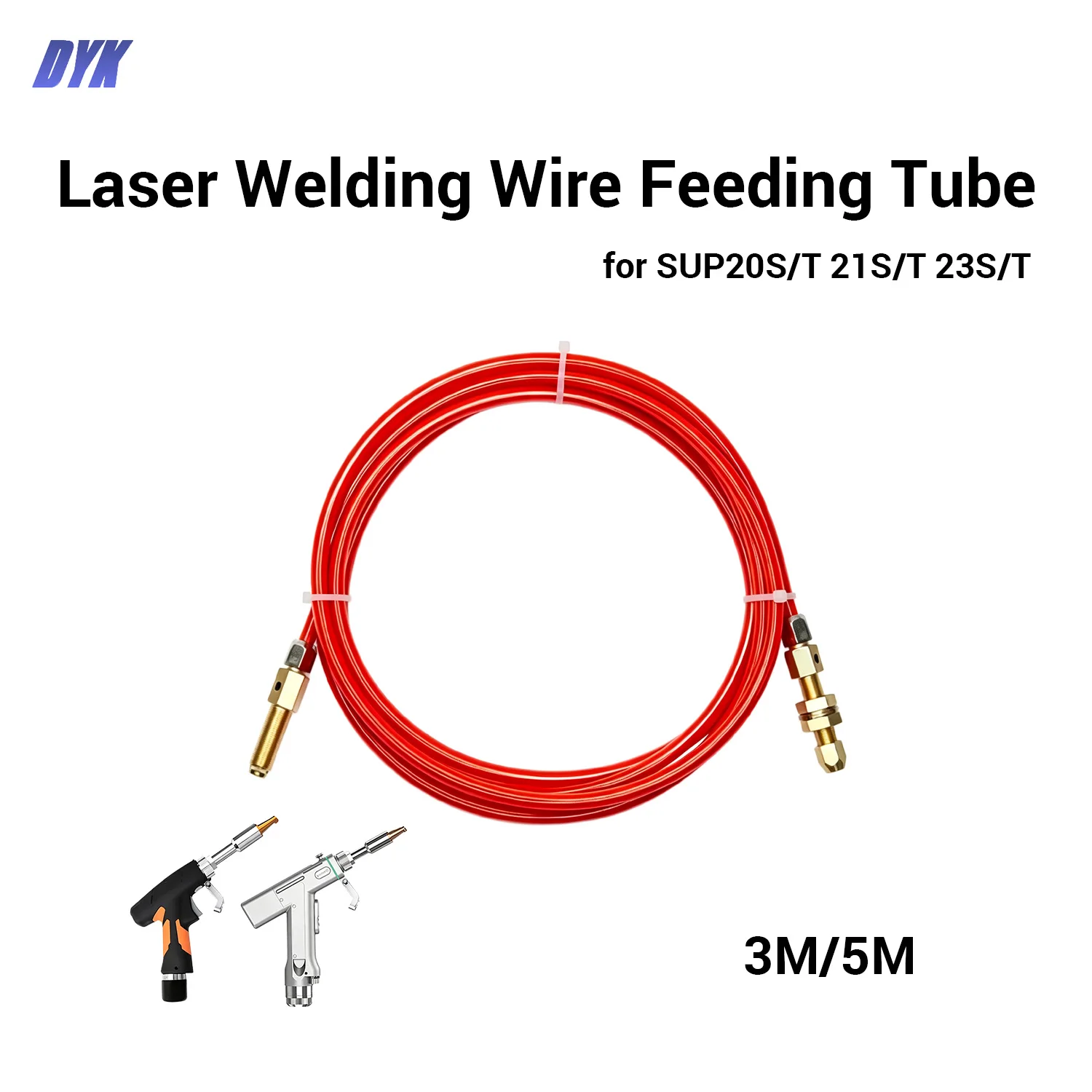 CQWY Original Laser Welding Wire Feeding Tube Welding Wire Guide Nozzle Wire Feeding Welding Accessories for SUP21S/T 23S/T