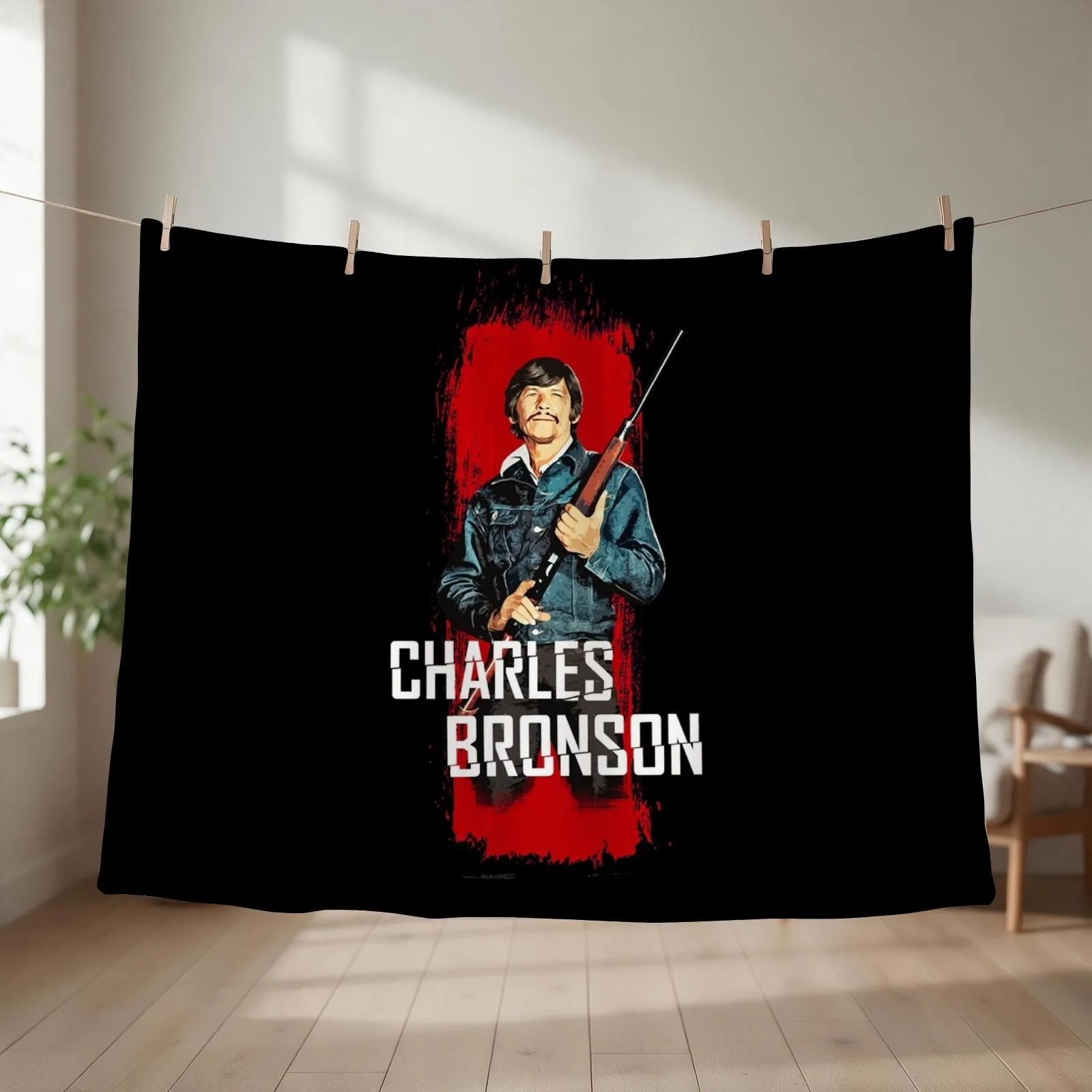 Day Gift for Charles Bronson - Mr. Majestyk Halloween Throw Blanket for babies Retros wednesday Summer Beddings Blankets