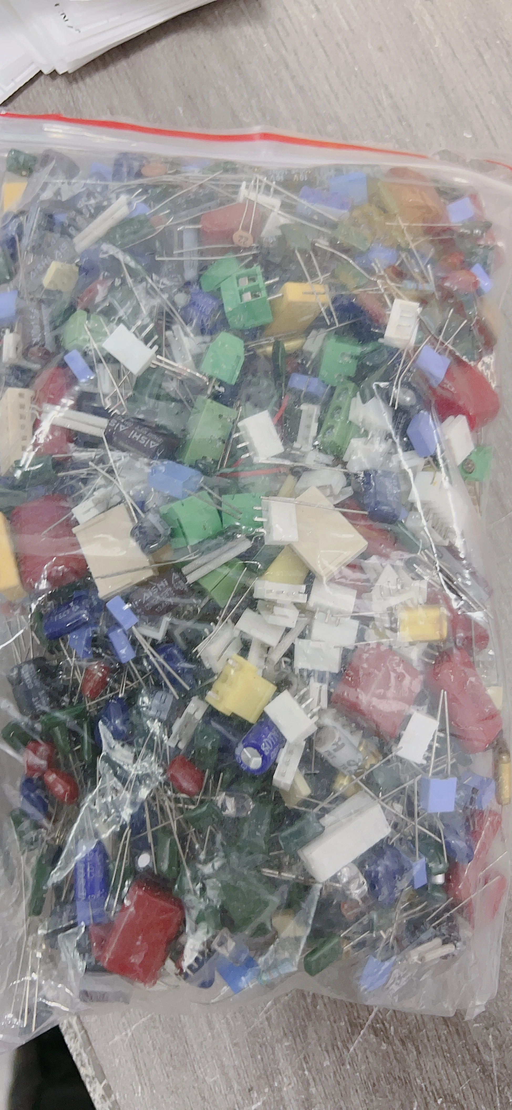 500g hybrid electronic component package, triode, gold-plated in-line connector, etc.