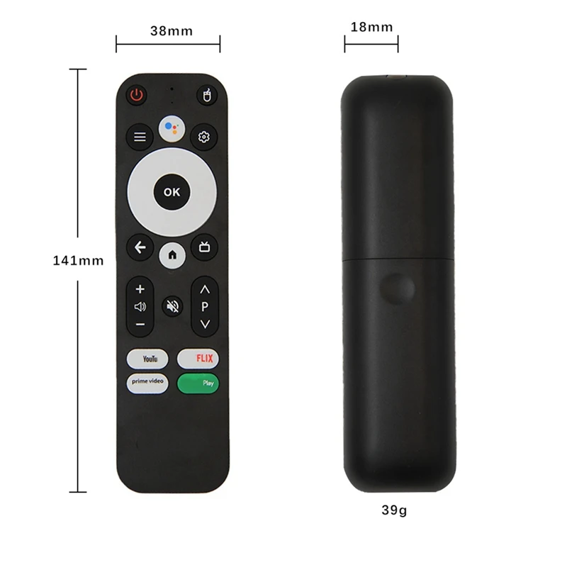 รีโมทคอนโทรลสำหรับ mecool KM2 KM2 PLUS Onn Android 4K UHD TV Box Bluetooth Voice REMOTE