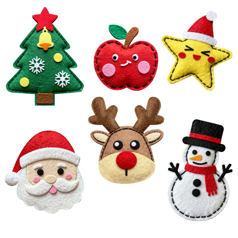 งานเย็บปักถักร้อยสำหรับเด็ก, การทำตุ๊กตาด้วยตัวเอง, การเย็บปักถักร้อยด้วยเข็มและด้าย, ชุดวัสดุสำหรับคริสต์มาส, ของเล่นศิลปะและงานฝีมือ