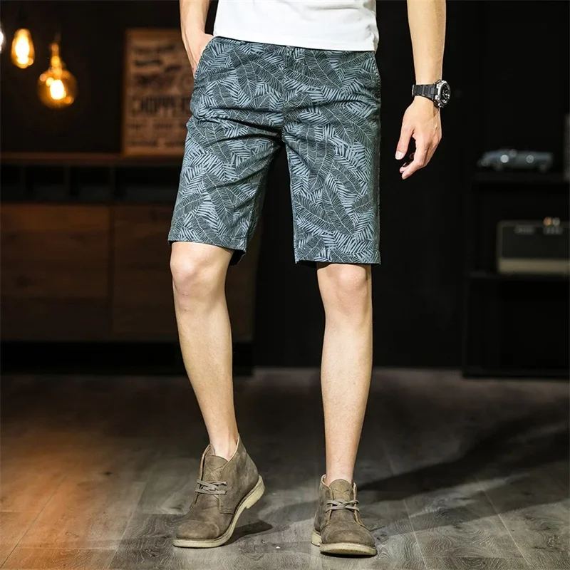 

High Quality Beach Shorts Men Cargo Style Shorts Cotton Outdoor Camouflage Casual Half Pants Mid Waist Fashion Male Bermudas