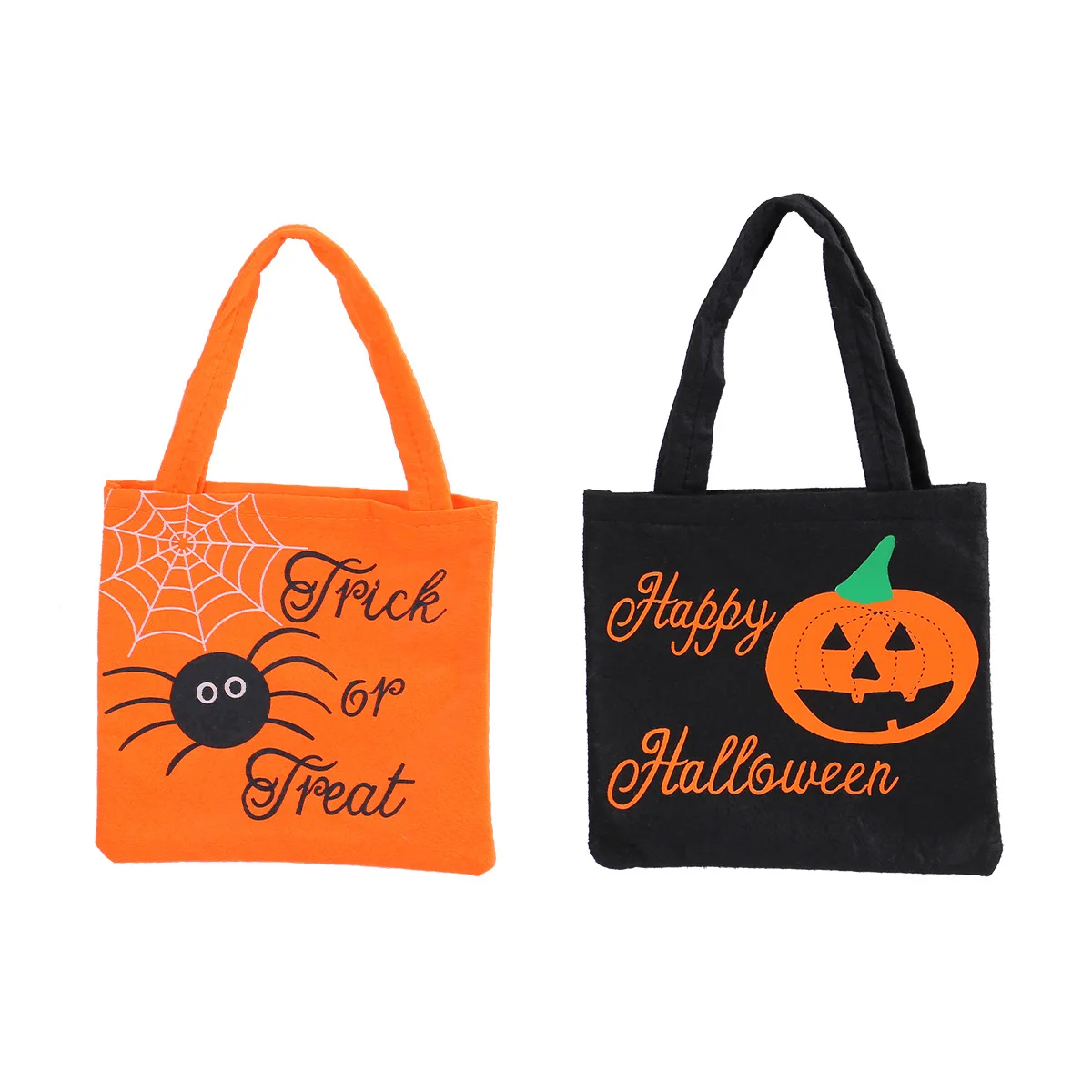 

10pcs/lot Kids Halloween Pumpkin Handbag Ghost Festival Kindergarten Candy Gift Bag Halloween Decoration Gifts Bags Accessories