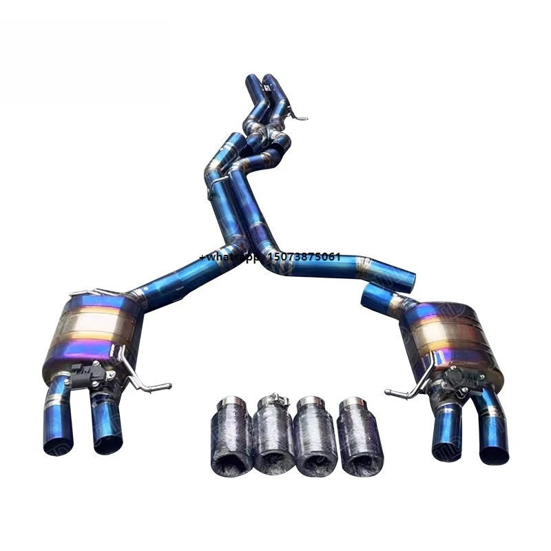 

Performance Titanium Catback Valvetronic Exhaust for RS6 RS7 C8 Avant 4.0 2021-2024
