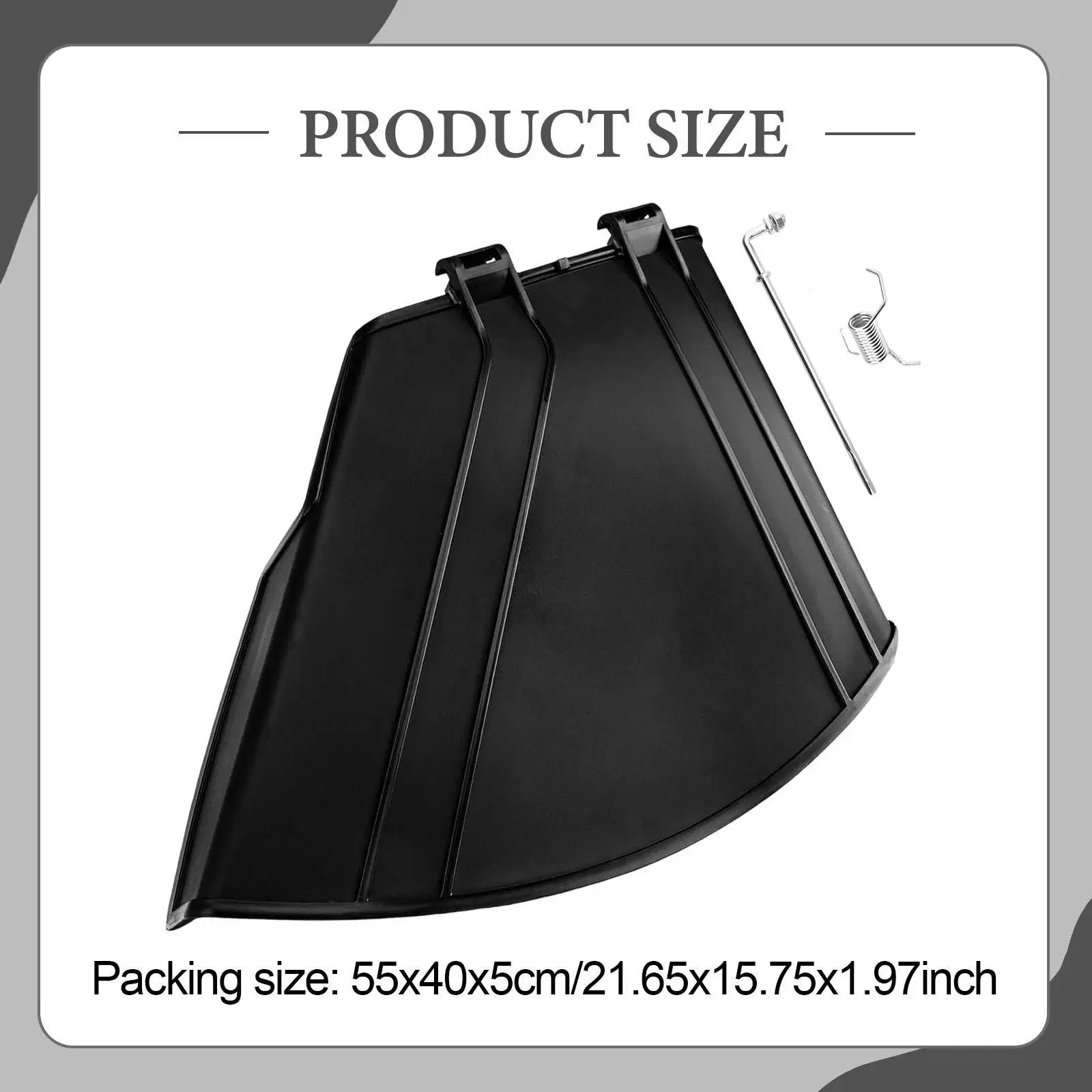 Replacement Grass Trimmer Cover with Black Plastic Deflector Shield Guard Attachment for Effective Safety in Lawn Maintenance