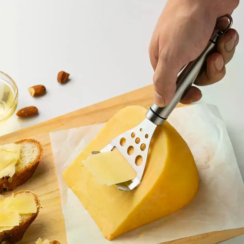 Stainless Steel Cheese Slicer Heavy Duty Cheese Shaver Shovel Butter Slicer Plane Cheese Cutter Scraper Utensils Accessories