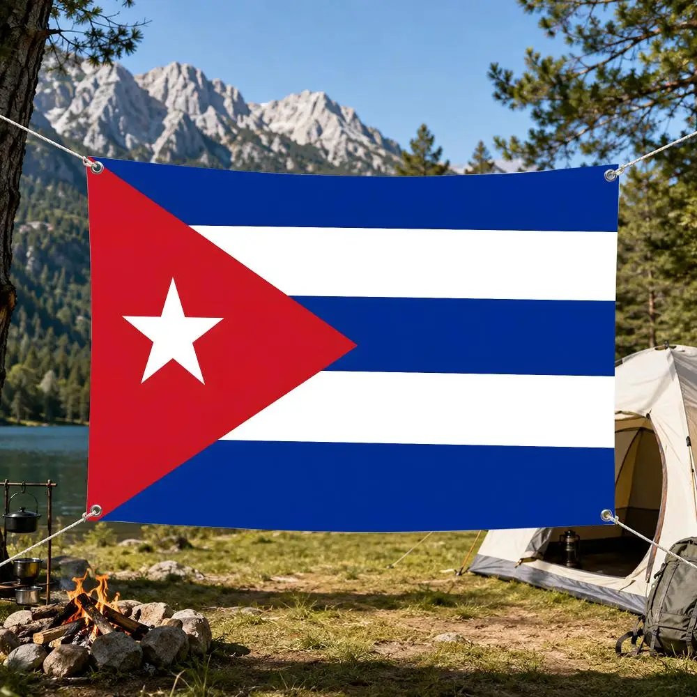 Flag Cuba Flags Aesthetic Wall Tapestry Printed Wall Hanging Living Room Party Outdoor Decor