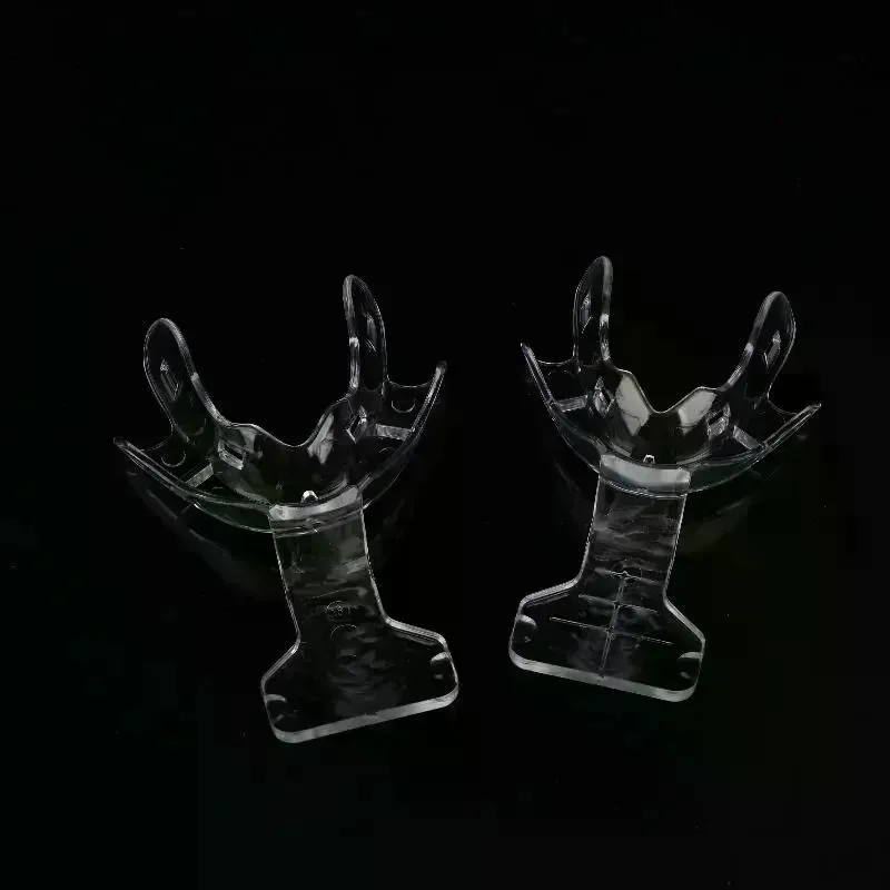 1/2Pcs Plastic Frame Cut Back Impression Trays Dental FCB Edentulous Jaw Stress Free Autoclaved 134℃
