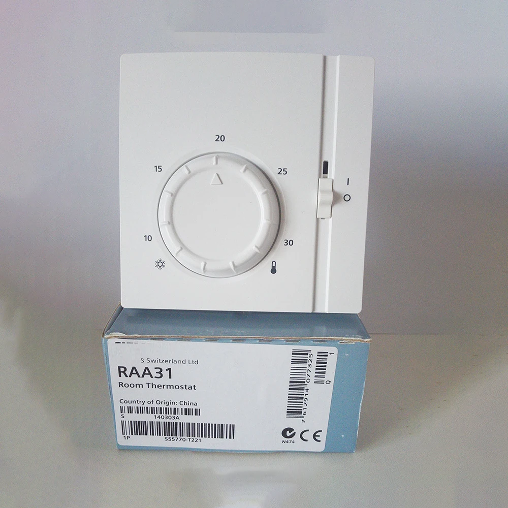 underfloor heating thermostat mechanical twist setting RAA21 RAA31