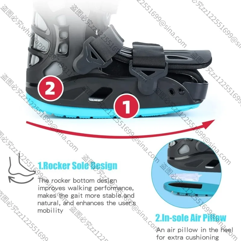 Suitable for Achilles Tendon Boots Ankle Fixation Brace,Tibia and Fibula Ankle Fracture Postoperative Inflatable ProtectiveBrace