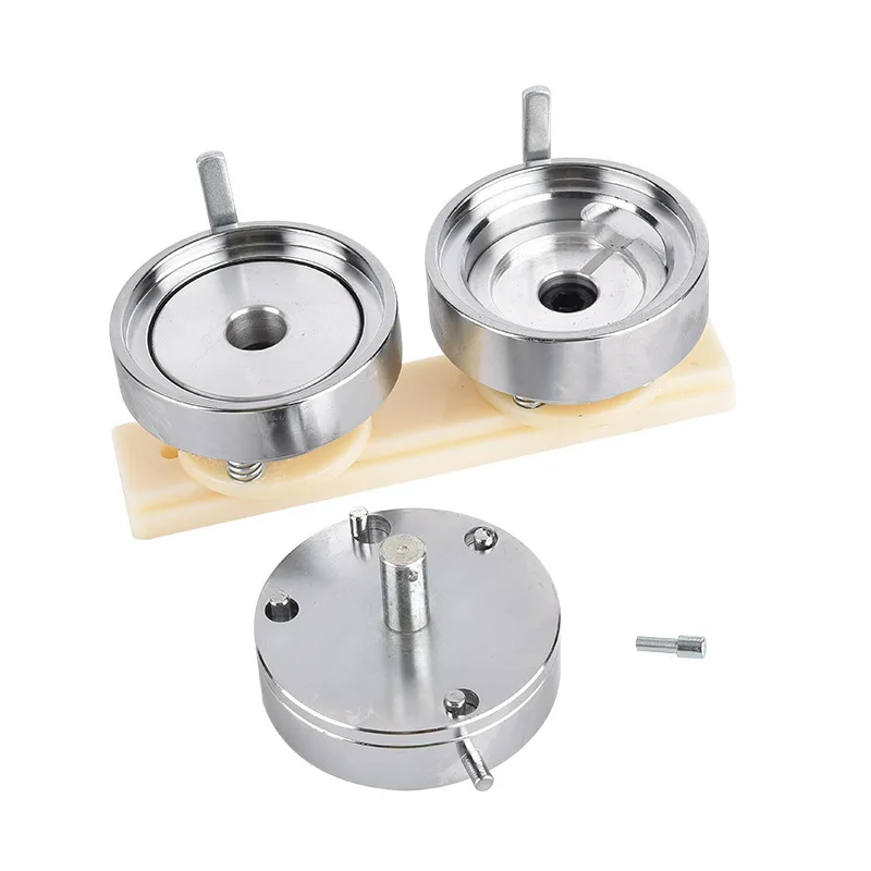 Pneumatic badge machine, mirror making machine, bar making machine High efficiency pneumatic machine with mold