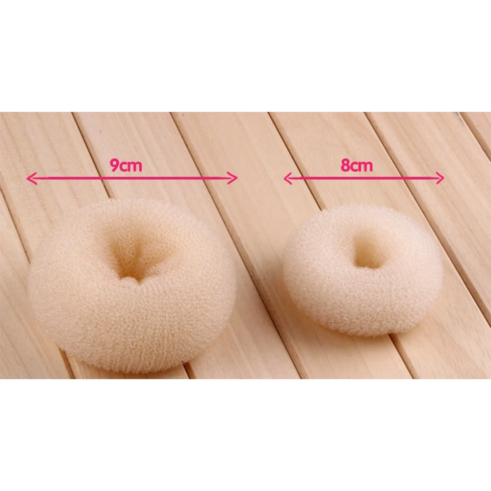 Hair Donuts Hair Styling Tool Women Girls Sponge Bract Head Meatball Hair Bun Ring Donut Maker Wholesale