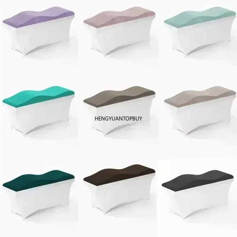 Lash Mattress and Cover Wave Memory Foam Lash Bed beaut Salon Mattress Eyelash Foam Spa beaut Bed Curved Topper