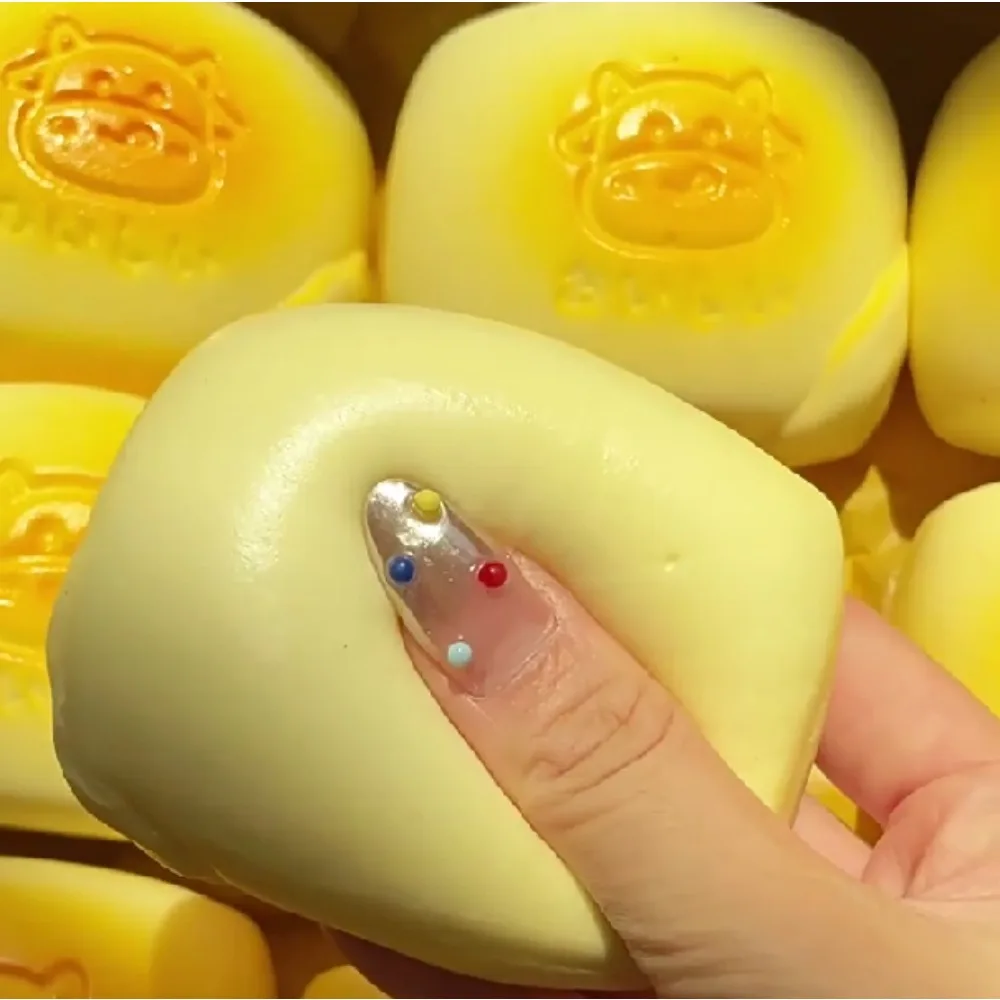 Squishy Simulated Milk Cake Bread Squeeze Toy Super Soft Stress Relief Slow Rising Sensory Fidget Toys for Kids and Adults