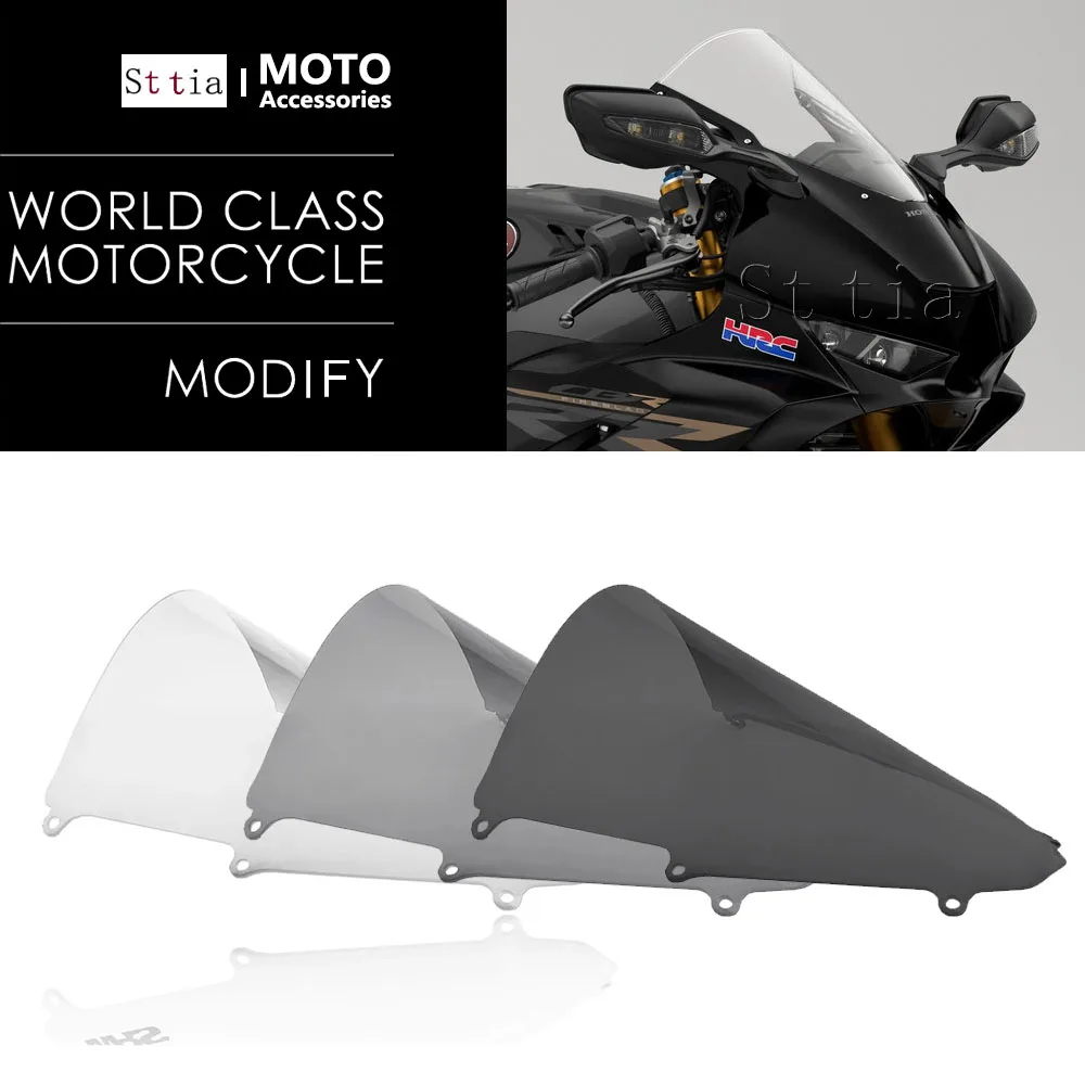 

For Honda CBR1000RR-R Fireblade SP 2020-2025 R-Racing Motorcycle Windscreen Windshield Fairing CBR 1000RR-R Front Wind Screen