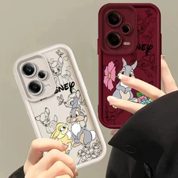 Disney Art Bambi Luxury Cool Eye Ladder For Xiaomi Redmi Note 13 12 12C 11 11S 10 10C 10A 9C 9A Pro 5G TPU Phone Case