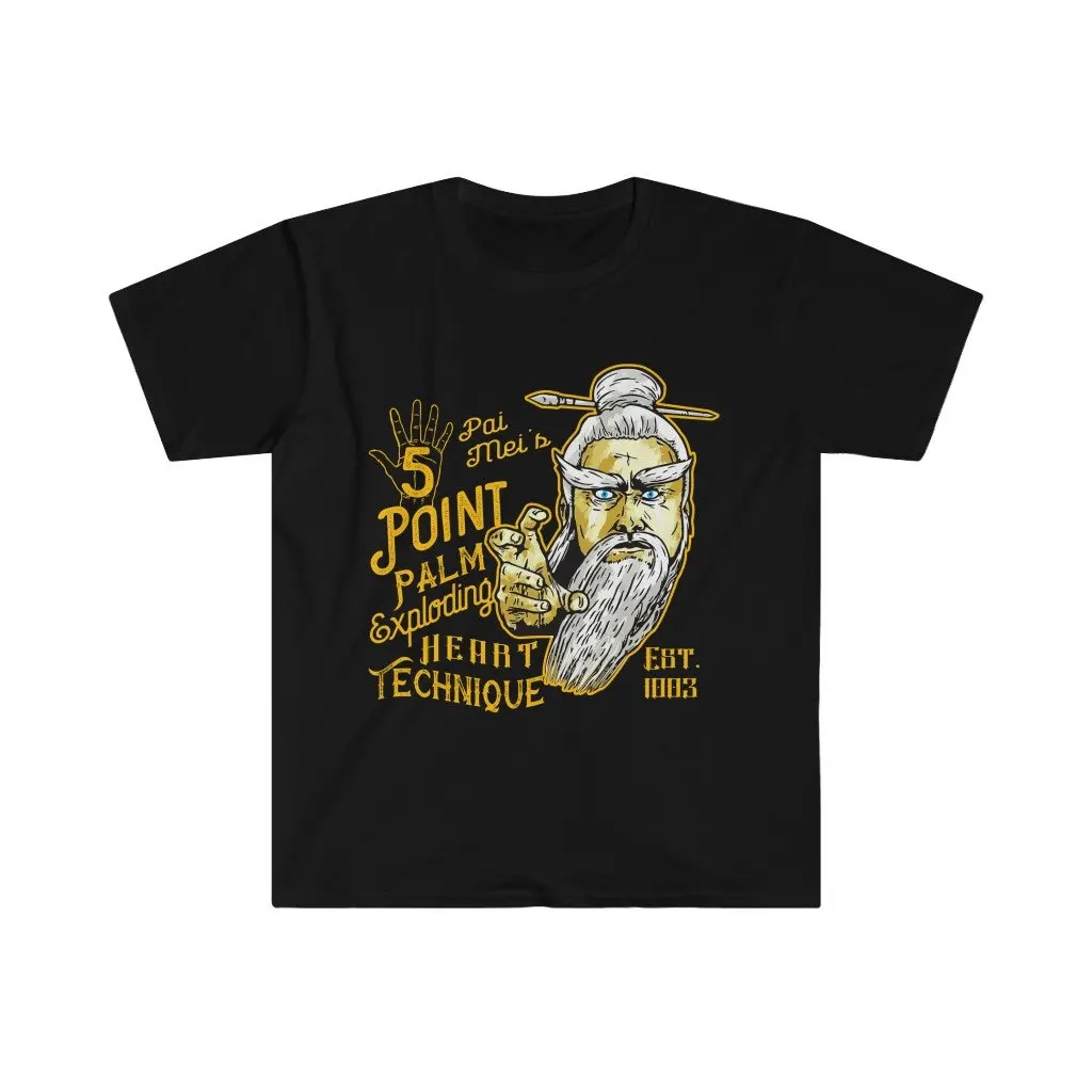 Pai Mei 5 Point Palm Exploding Heart technique T Shirt