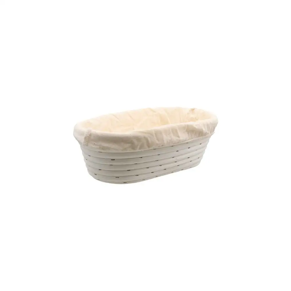Natural Baking Supplies Handmade Bread Fermentation Banneton Brotform Wicker Rattan Basket Dough Rising Liner Baskets