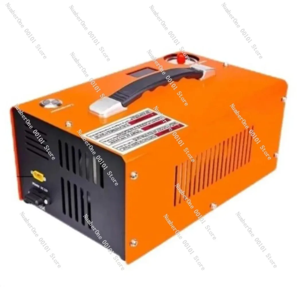 12V 4500PSI Portable PCP Air Compressor, Auto Shut-Off Car Tire Inflator with Digital Display & Fan Cooling for Truck