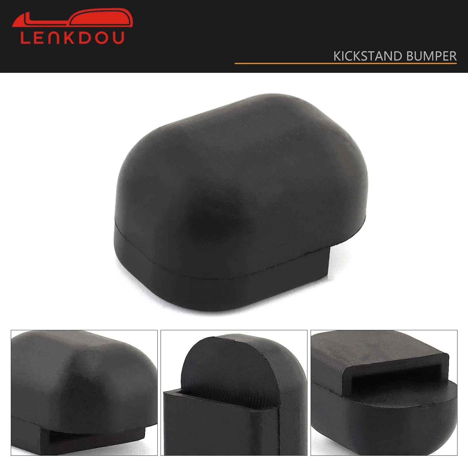 Motorcycle Black Rubber Kickstand Bumper For Harley Touring Road Electra Street Glide Road King CVO 2001-2006 OEM 50245-99A