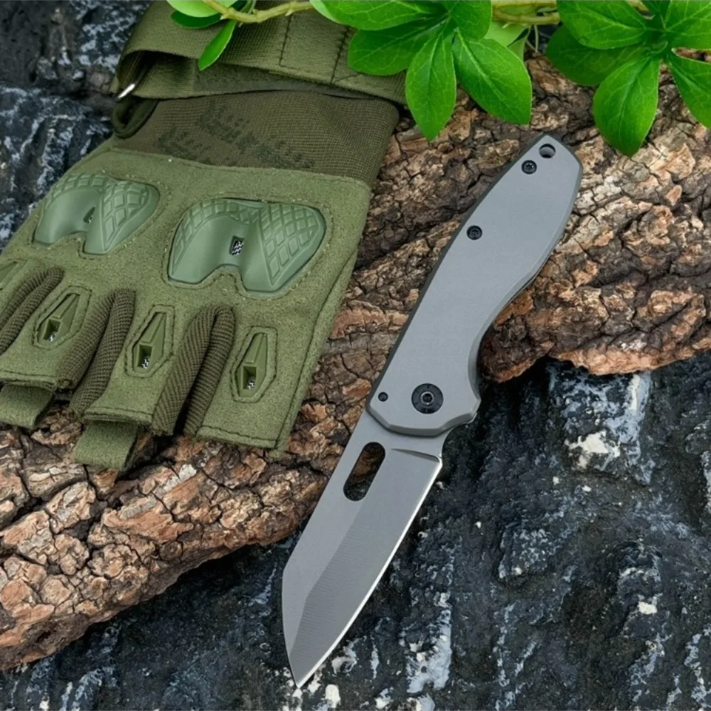 Quente 103 mini faca dobrável sobrevivência portátil faca de bolso defensiva edc ferramentas acampamento 5cr13mov lâmina zinco 420 alça aço