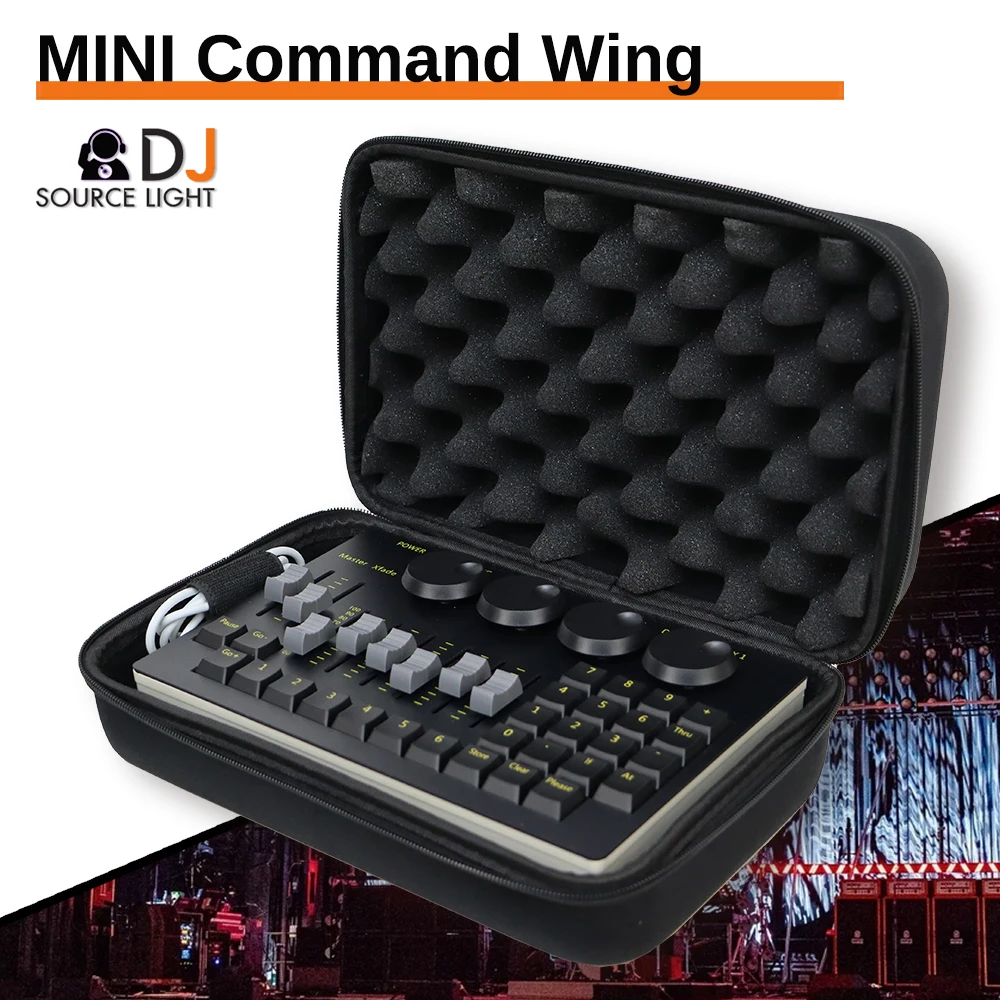 

Portable MA2 MINI Command wing console stage lighting controller dmx512 dj lighting console DJ disco moving head beam wash light