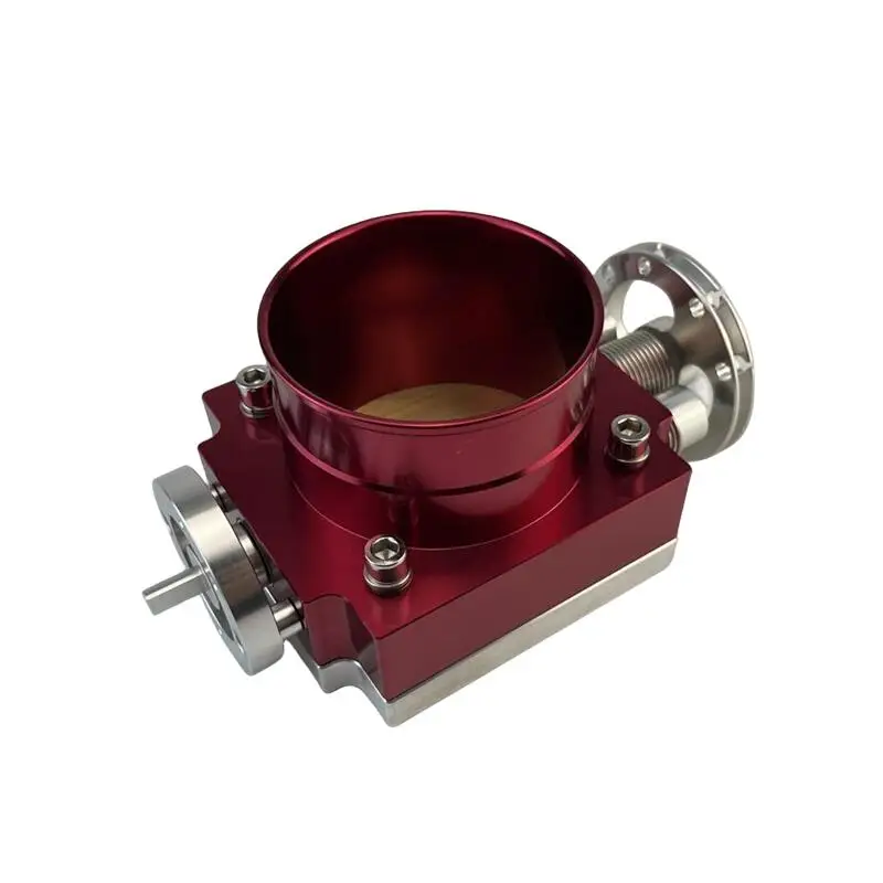 

Numerical control machining 80mm engine throttle body custom parts manufacturing