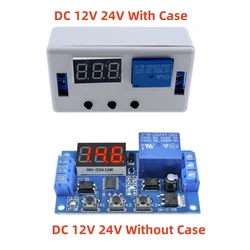 DC 12V 24V LED Display Automation Cycle Delay Timer Control Off Switch Delay Time Relay With Photoelectric Isolation