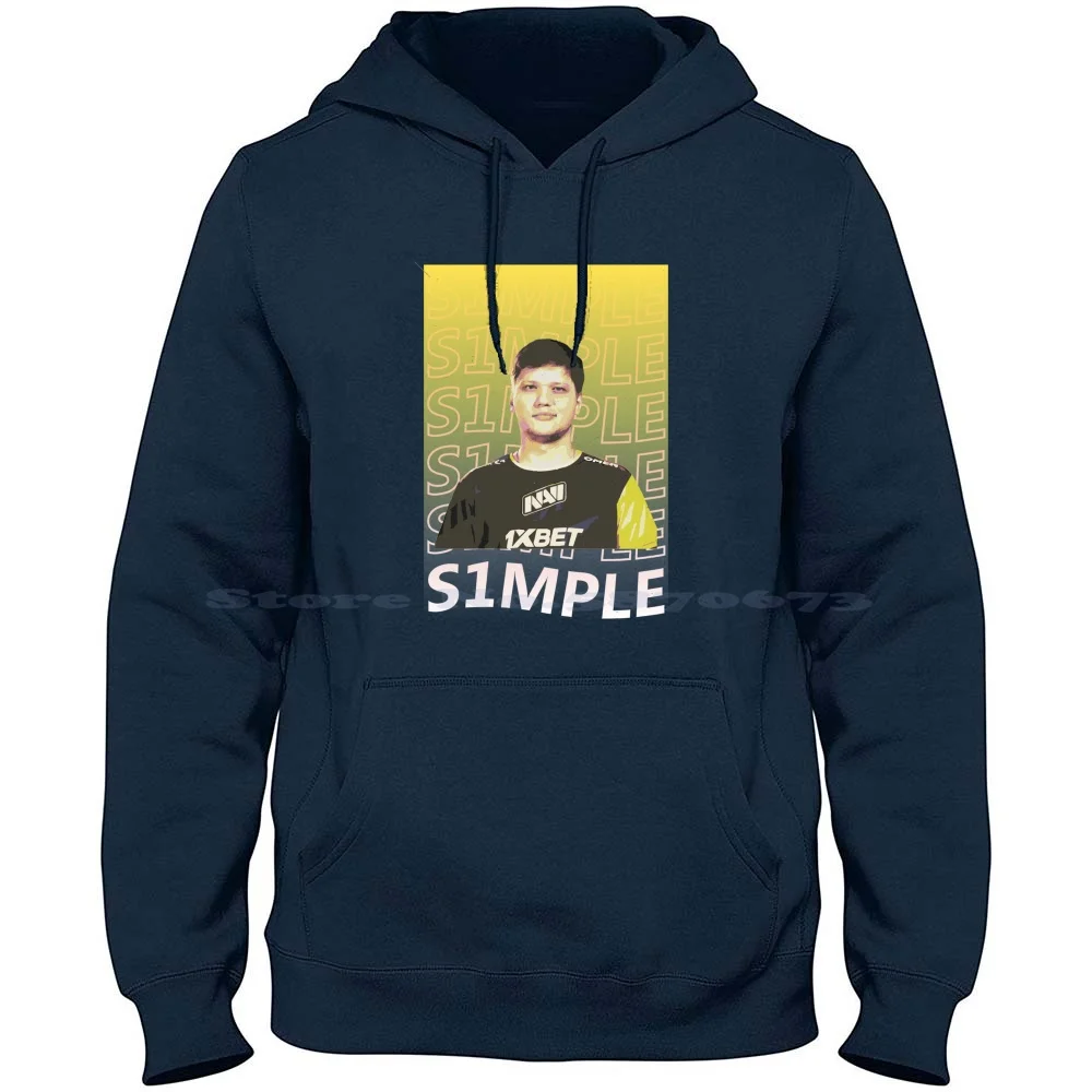 S1Mple Csgo 100% Cotton Hoodie T Shirt S1Mple Esports Cs Go Csgo Fade Game Steam Counter Strike Simple Csgo Csgo Major Csgo