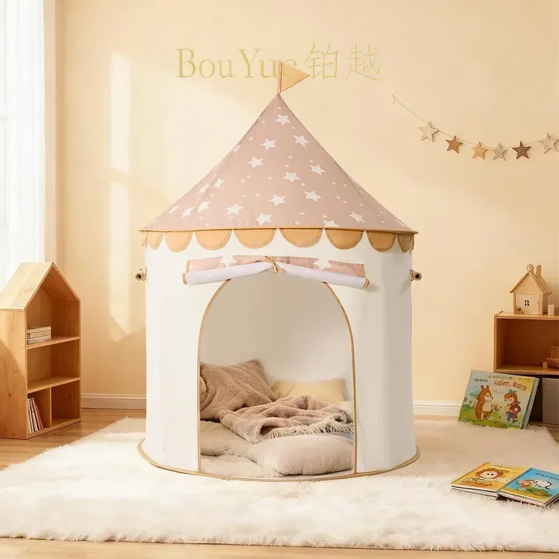Kids Play Tent Indoor Cartoon Baby Crawling House Boys Girls Toy Yurt Castle Room Decor Gift for Children