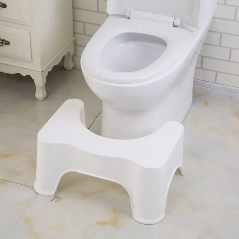 Anti-Slip Toilet Stool Toilet Step Stool Convenient Easy To Squat For Adult And Kids Portable Squat Stool Bathroom Furniture