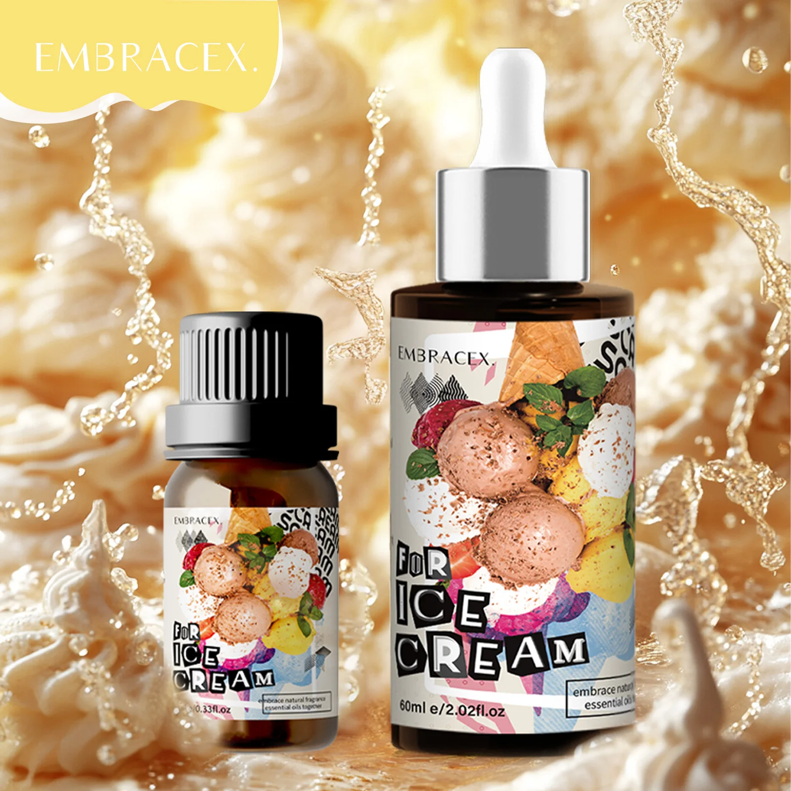 

10ml 60ml Vanilla Essential Oils Vanilla Perfume Massage Oil Body Skincare Facial Skincare Travel Portable Gifts are preferred