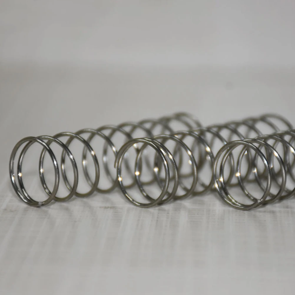 

3Pcs Trumpet Piston Valve Springs High Quality Metal Replacements for Trumpet Buttons Small and Portable Wind Instrument