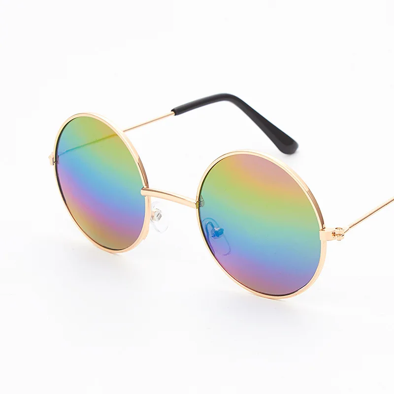 

New Children's Sunglasses Boys Girls Sunglasses Fashion Personality Anti UV Baby Sunglasses Round Frame Trend